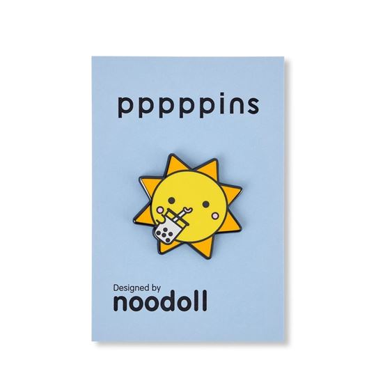 Picture of Noodoll Enamel Pin Ricesunshine, VE-6