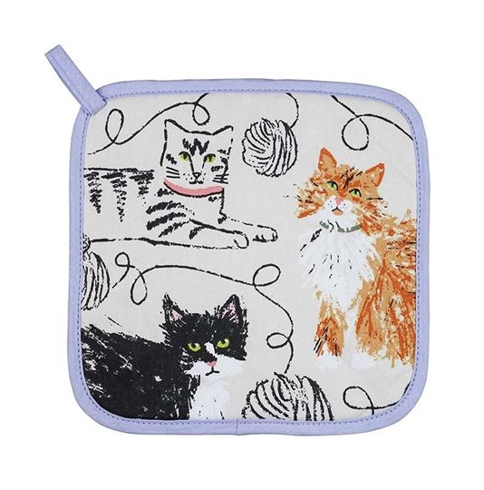 Bild von Feline Friends Pot Mat - Ulster Weavers