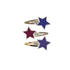 Bild von Hairclips Stars Mix (3/card), VE-10