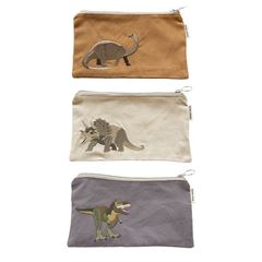 Bild von Pouches Dinosaurs Assorted 3 designs, VE-12