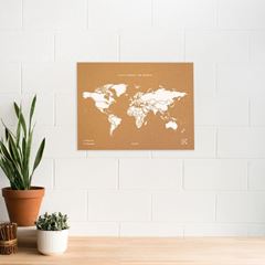 Bild von Woody Map - L - White (Blanco)