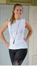 Bild von Tanktop Bambus high-neck weiss von The Spirit of OM