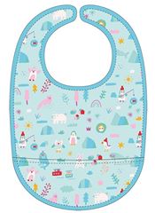 Bild von coated cotton bib the pack ice, VE-6