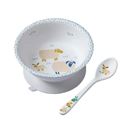 Bild von bowl with suction pad and spoon la ferme, VE-3