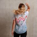 Bild von Shirt Ikat in weiss-bunt von The Spirit of OM