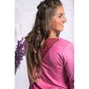 Bild von Shirt Peaceful Lotus mit Spitze in pink-orchidee von The Spirit of OM