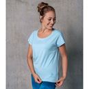 Bild von Yogashirt Triangle in blue-breeze von The Spirit of OM