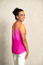 Bild von Shirt Kurzarm Happy Lotus ind mango/pink von The Spirit of OM