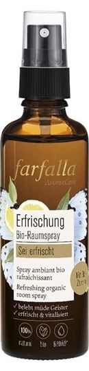 Bild von Sei erfrischt Zitrone - Erfrischender Bio-Raumspray von Farfalla, 75 ml 