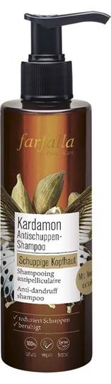 Bild von Antischuppen-Shampoo Kardamom von Farfalla, 200 ml