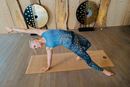 Bild von Yoga Leggings Magic in blue von The Spirit of OM