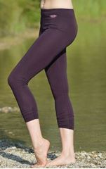 Bild von Leggins 7/8 lang in aubergine von The Spirit of OM