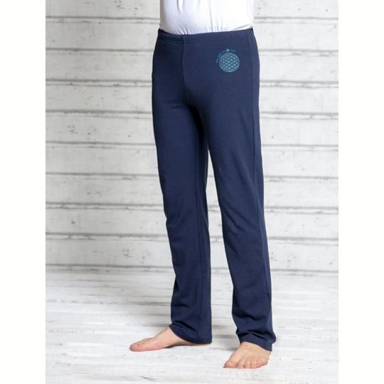 Bild von Wellness-Hose lang unisex in dunkelblau von The Spirit of OM