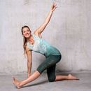 Bild von Yoga-Leggings lang green/smaragd von The Spirit of OM