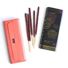 Bild von Goloka Dragon Blood Smudged Incense Sticks, 8 Stück