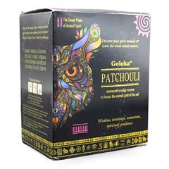 Bild von Goloka Patchouli Smudged Incense Sticks, 8 Stück