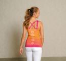 Bild von Yoga-Top Chakra in mango/pink von The Spirit of OM