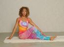 Bild von Yoga-Top Chakra in mango/pink von The Spirit of OM