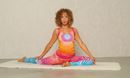 Bild von Yoga-Top Chakra in mango/pink von The Spirit of OM