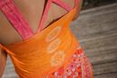 Bild von Yoga-Top Chakra in mango/pink von The Spirit of OM