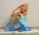 Bild von Yoga Leggings Blue Spirit in indigo-blue von The Spirit of OM