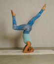 Bild von Yoga Leggings Blue Spirit in indigo-blue von The Spirit of OM