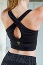 Bild von Yoga-Bra Magic in schwarz von The Spirit of OM