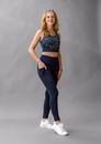 Bild von Leggings Yoga and Run in dunkelblau von The Spirit of OM