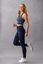 Bild von Leggings Yoga and Run in dunkelblau von The Spirit of OM