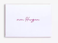 Bild von PINK postcard von Herzen, VE-5