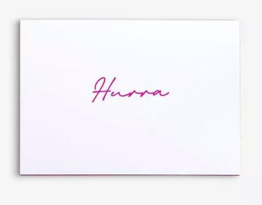 Bild von PINK postcard Hurra, VE-5