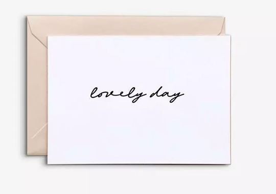 Bild von CORAL postcard lovely day with envelope, VE-5