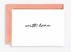 Bild von CORAL postcard with love with envelope, VE-5