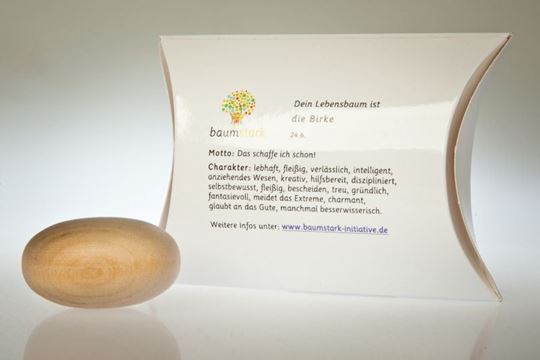 Bild von Handschmeichler Birke mit Baumhoroskop von baumstark