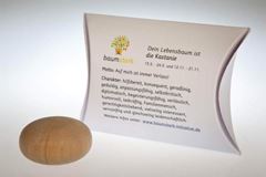 Image de Handschmeichler Kastanie mit Baumhoroskop von baumstark