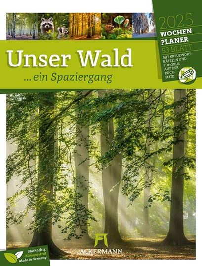 Bild von Unser Wald - Wochenplaner Kalender 2025