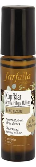 Bild von Bleib gesund Minze - Kopfklar Aroma-Roll-on (10ml) von Farfalla