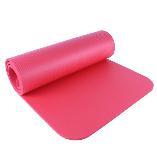 Bild von Pilatesmatte NBR 180 x 60 x 1,0 cm - rot