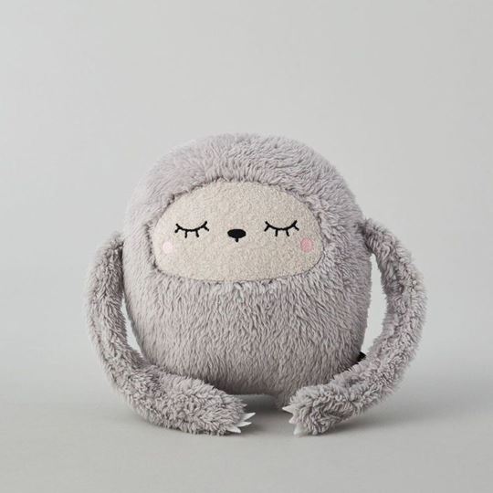 Bild von Noodoll Classic Plush Toy 20 cm Riceless - Grey Sloth, VE-4