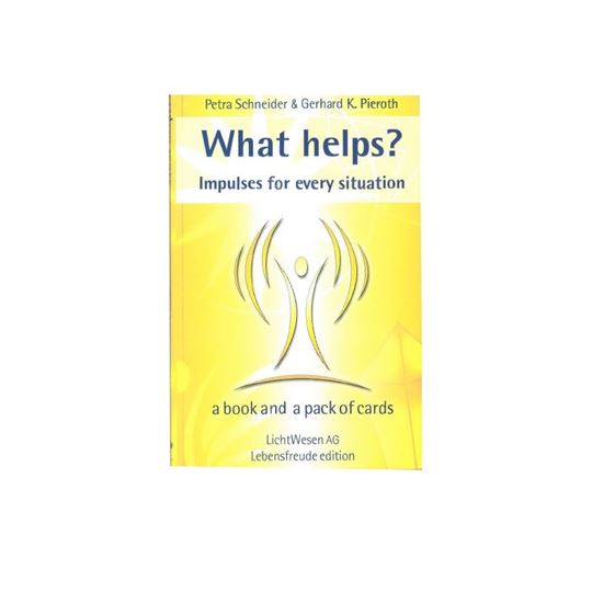 Bild von Schneider, Petra: What helps me? - a book and cards