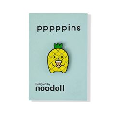 Picture of Noodoll Enamel Pin Riceananas boba, VE-6