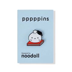 Picture of Noodoll Enamel Pin Ricebao graduate, VE-6