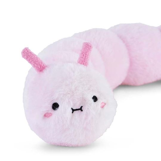 Bild von Noodoll Classic Plush Toy 20 cm Ricewaggle - Pink Caterpillar, VE-4