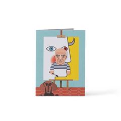 Bild von Noodoll Artist Bookmark Card Cubist C, VE-6