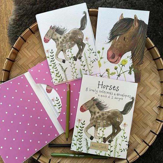 Bild von HORSES BOXED NOTECARDS