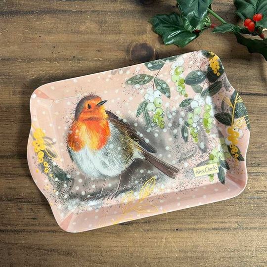 Bild von SMALL ROBIN & BERRIES TRAY