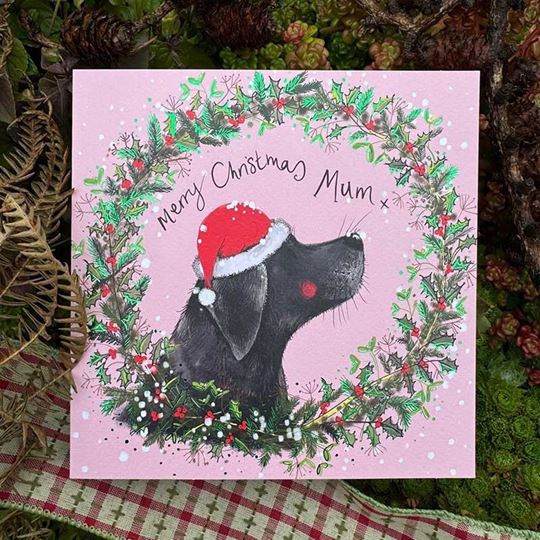 Bild von MUM AT CHRISTMAS CHRISTMAS CARD