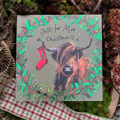 Bild von JUST FOR MOO AT CHRISTMAS CHRISTMAS CARD