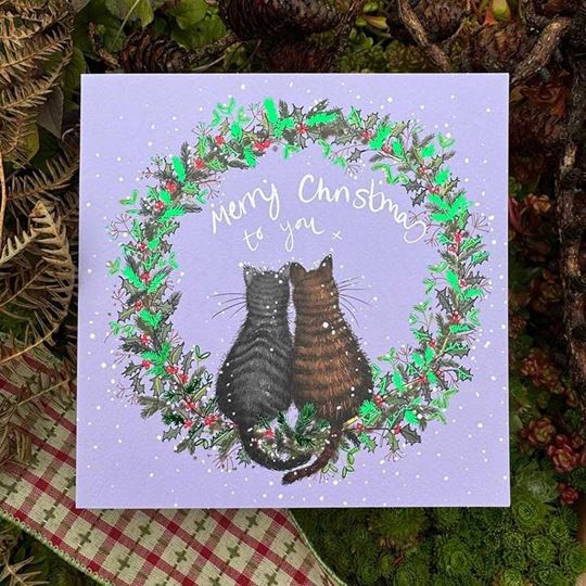 Bild von CHRISTMAS CATS CHRISTMAS CARD