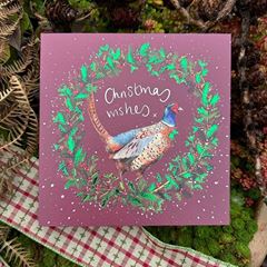 Bild von CHRISTMAS PHEASANT CHRISTMAS CARD